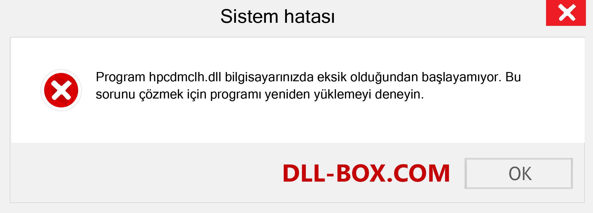 hpcdmclh.dll dosyası eksik mi? Windows 7, 8, 10 için İndirin - Windows'ta hpcdmclh dll Eksik Hatasını Düzeltin, fotoğraflar, resimler